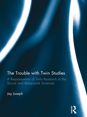 cover image of The Trouble with Twin Studies